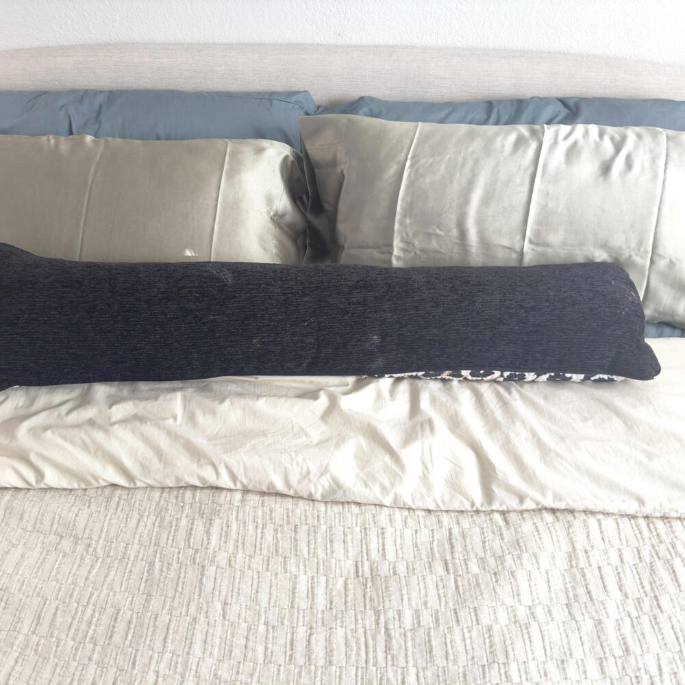 Neutral Poppy 12"x48" Long Lumbar Toss Pillow - DVF for Target - NWOT - Picture 8 of 8